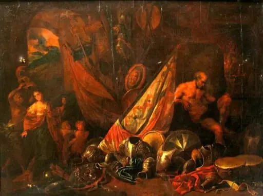 Venus în vizită la Vulcan, by Jan Baptist Tyssens