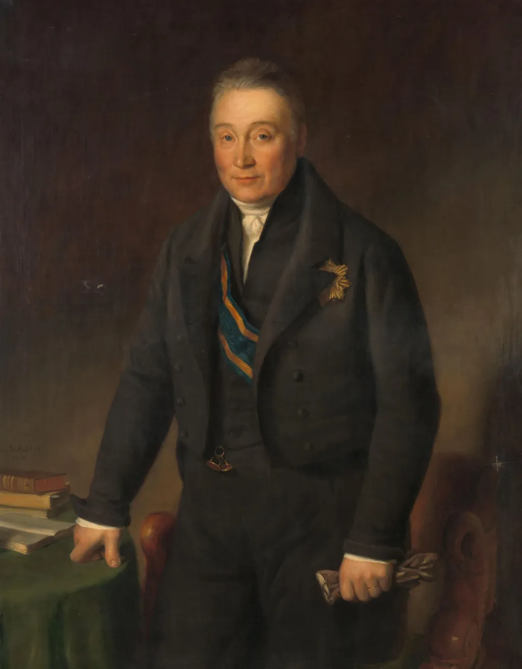 Adam-François-Jules-Armand (1771-1848), Count van der Duyn van Maasdam, by Jan Baptist van der Hulst, unspecified, 1839