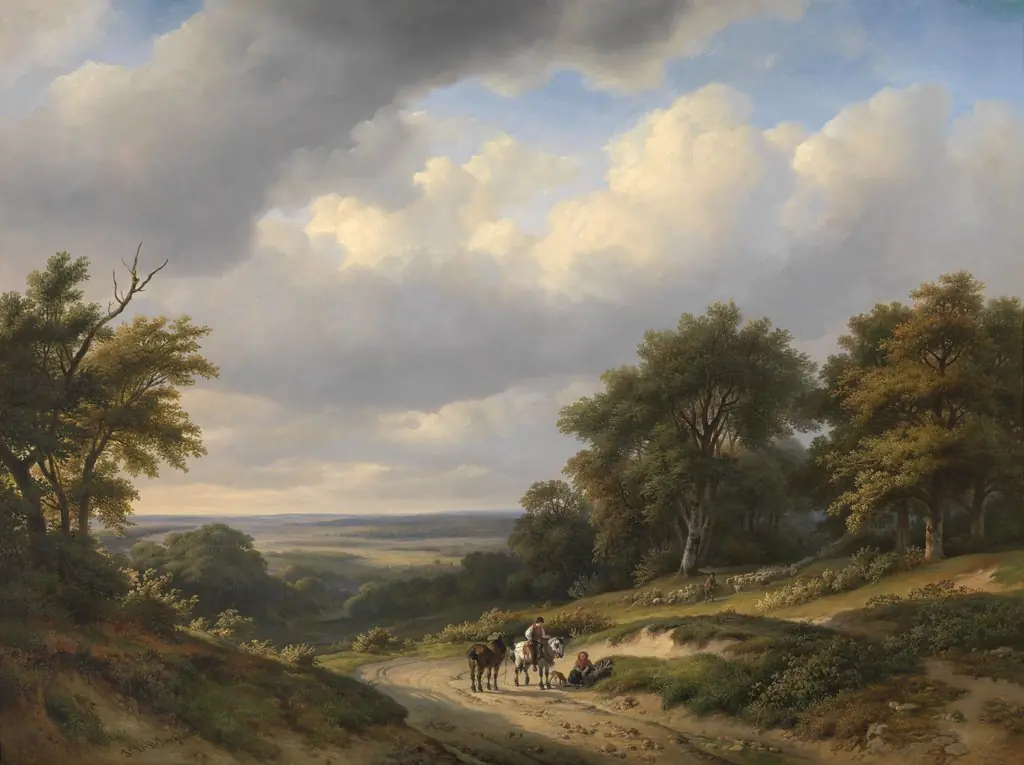 Landscape in the Ardennes, by Jan Baptiste de Jonghe