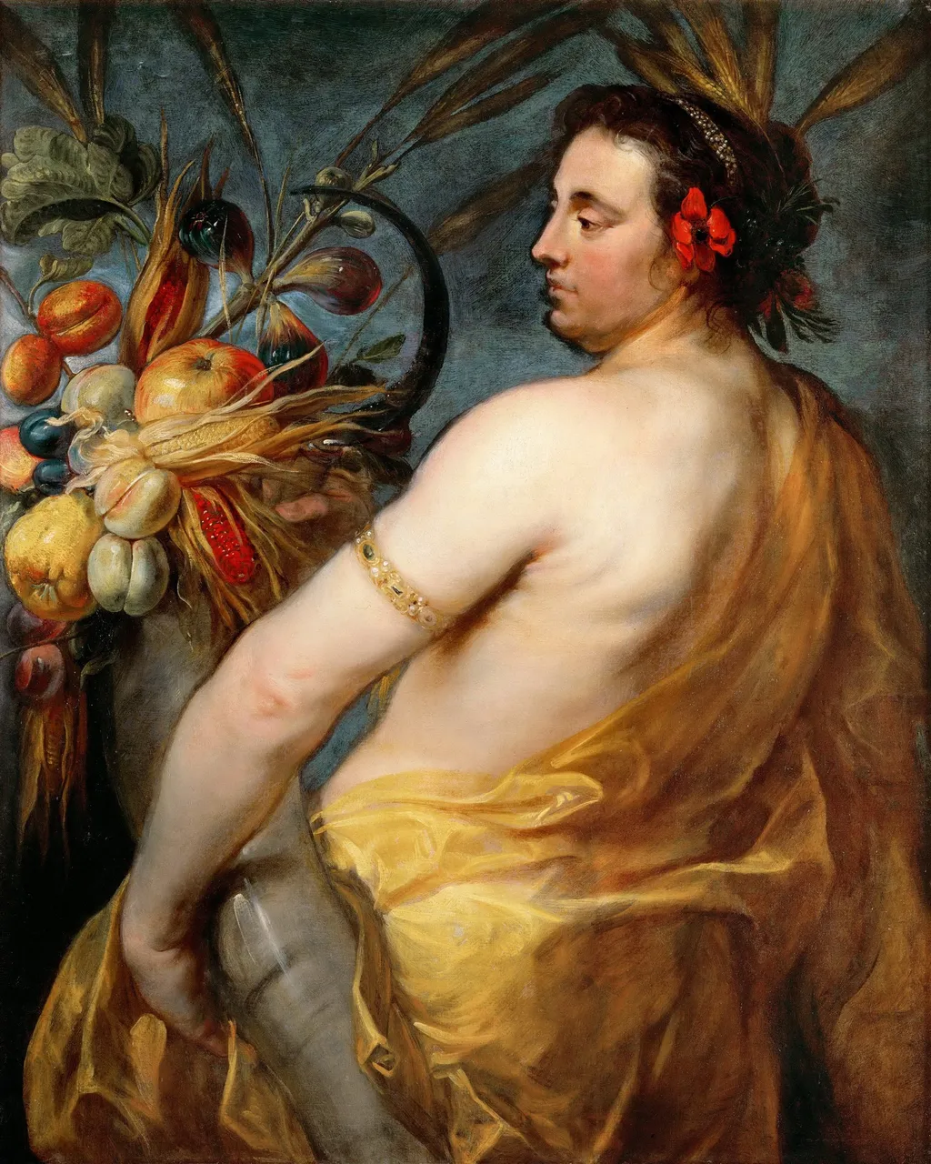 Ceres (Allegory of Summer), by Jan Boeckhorst, color, 1630