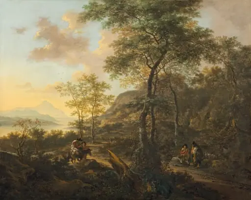 An Italianate Evening Landscape, by Jan Both