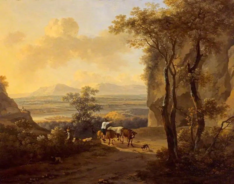 Italianate Landscape, by Jan Both