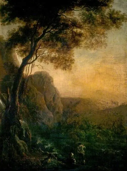 Landscape with a Waterfall, by Jan Both