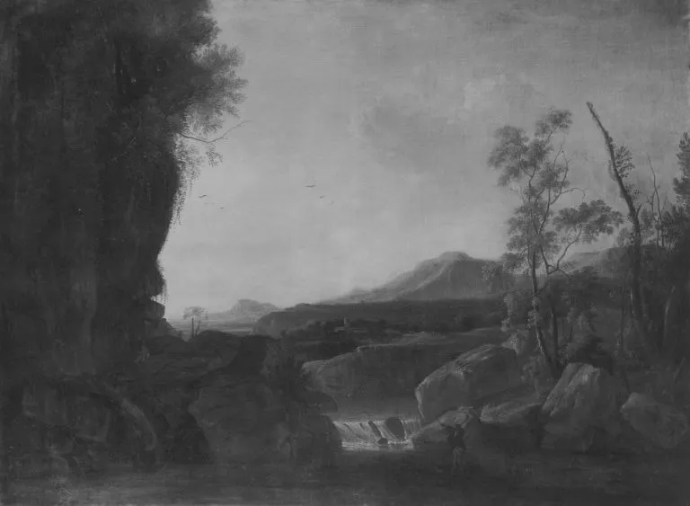 Landschaft (?), by Jan Both, unspecified, 1700