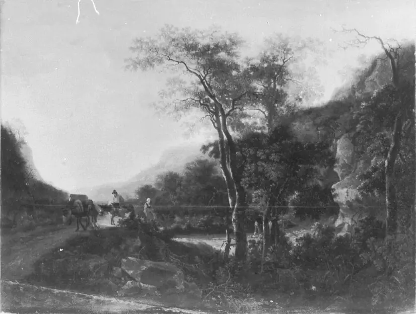 Road through Wooded Landscape