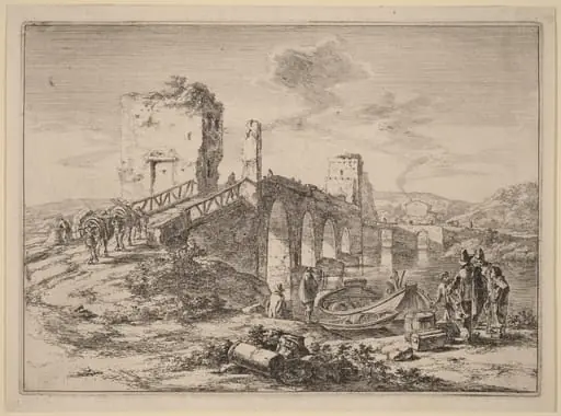 The Ponte Molle, by Jan Both