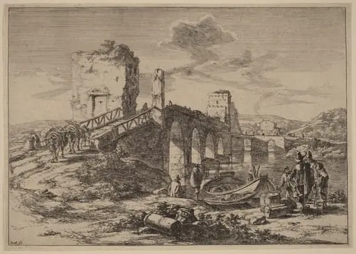 The Ponte Molle, by Jan Both