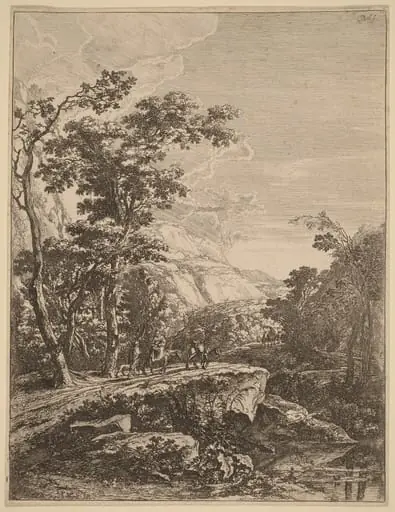 The Woman on the Hinny, by Jan Both