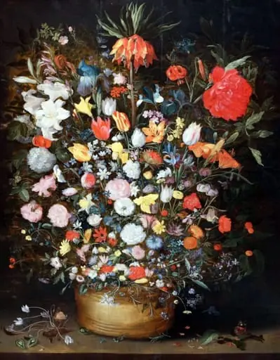 Vas cu flori, by Jan Brueghel cel Bătrân