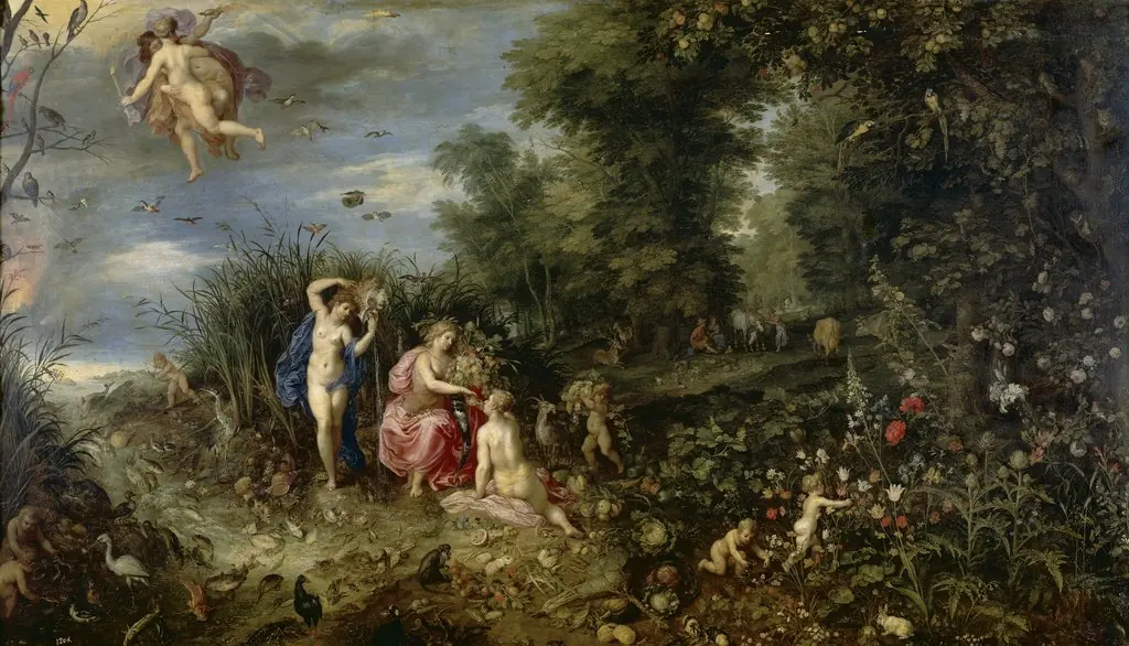 Abundance and the Four Elements, by Jan Brueghel, the elder