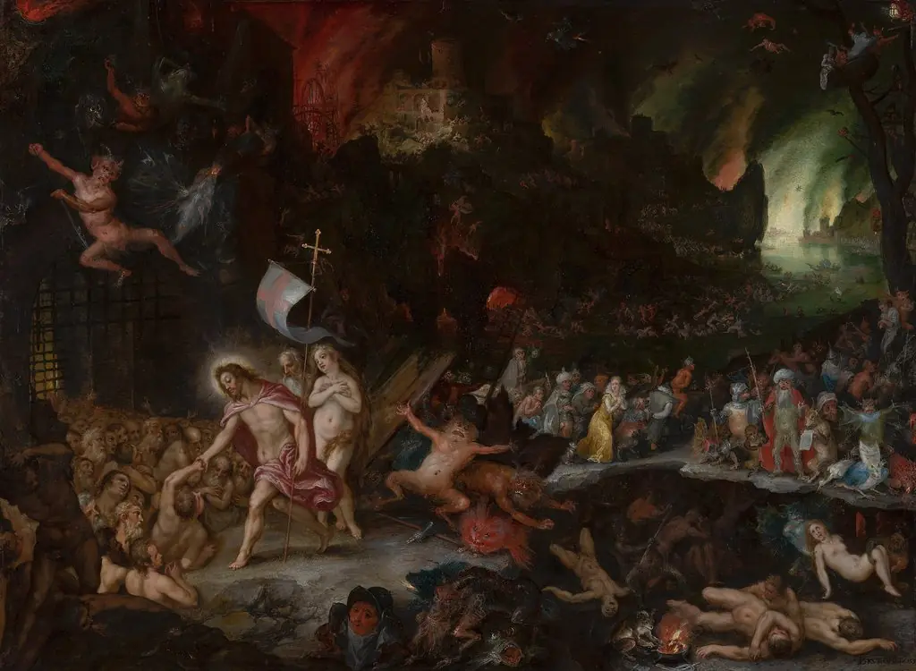 Christ's Descent into Limbo, by Jan Brueghel, the elder