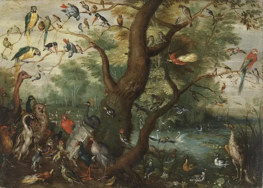 Das Vogelkonzert (Kopie nach), by Jan Brueghel, the elder