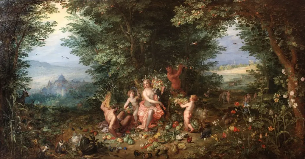 Earth, by Jan Brueghel, the elder