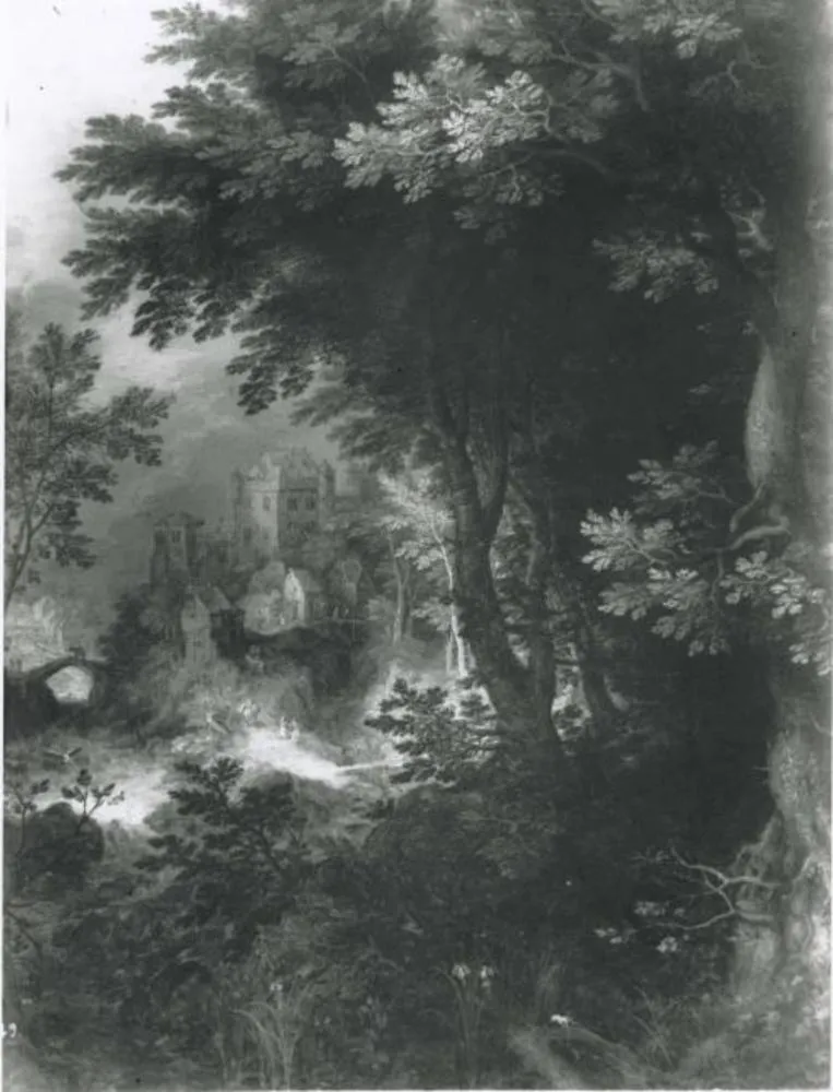 Landscape, by Jan Brueghel, the elder, oil, 1604