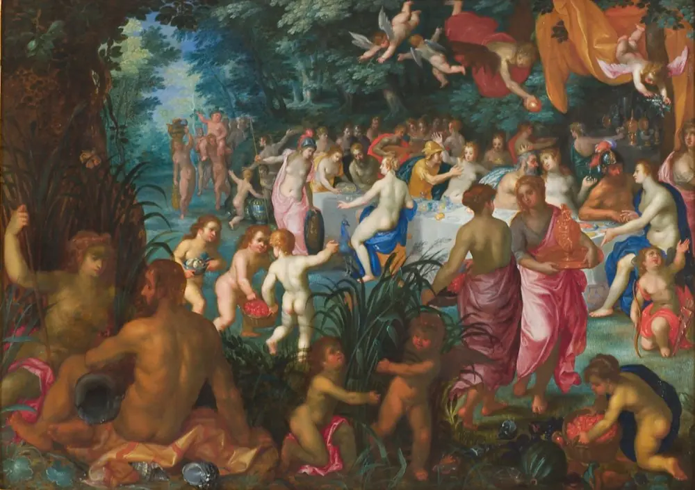 The Marriage of Peleus and Thetis, by Jan Brueghel, the elder