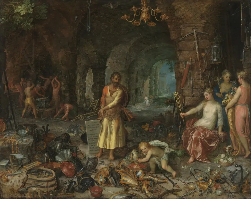 The Prophecy of Isaiah, by Jan Brueghel, the elder