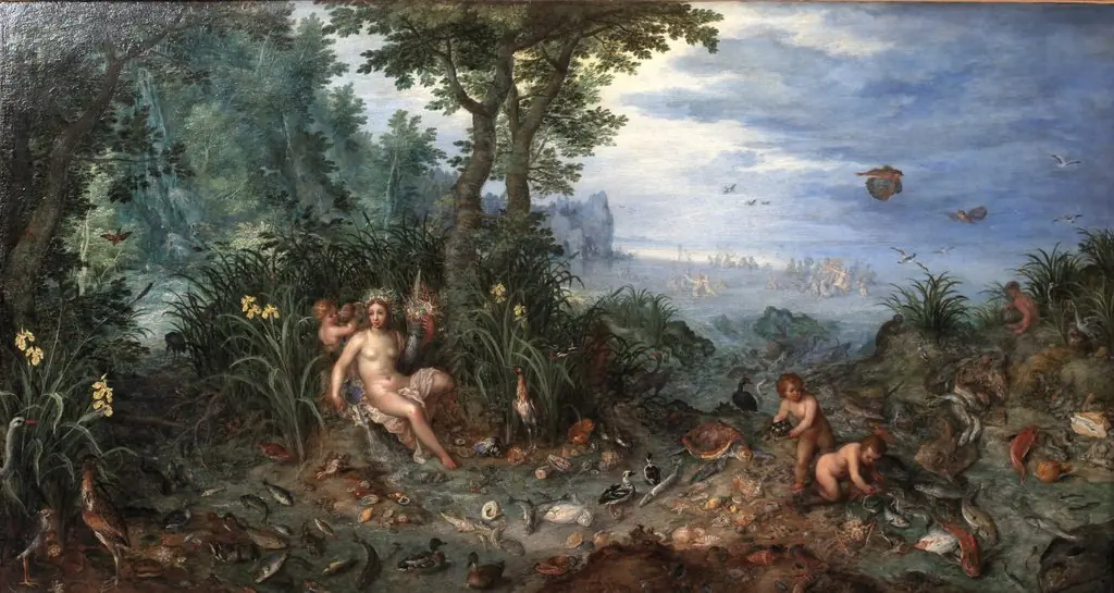 Water, by Jan Brueghel, the elder