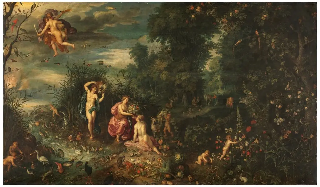 Abundance and the Four Elements, by Jan Brueghel the Younger