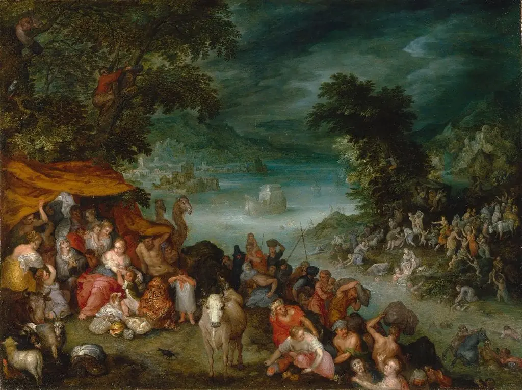 Die Sintflut mit der Arche Noah, by Jan Brueghel the Younger