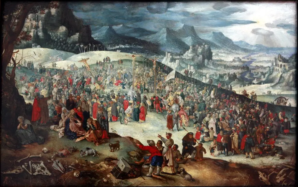 The calvary, by Jan Brueghel the Younger