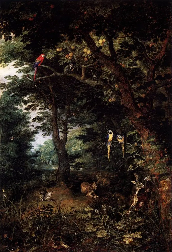 The Earthly Paradise, by Jan Brueghel the Younger