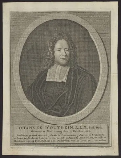 Portrait of Johannes d'Outrein, by Jan Caspar, Philips