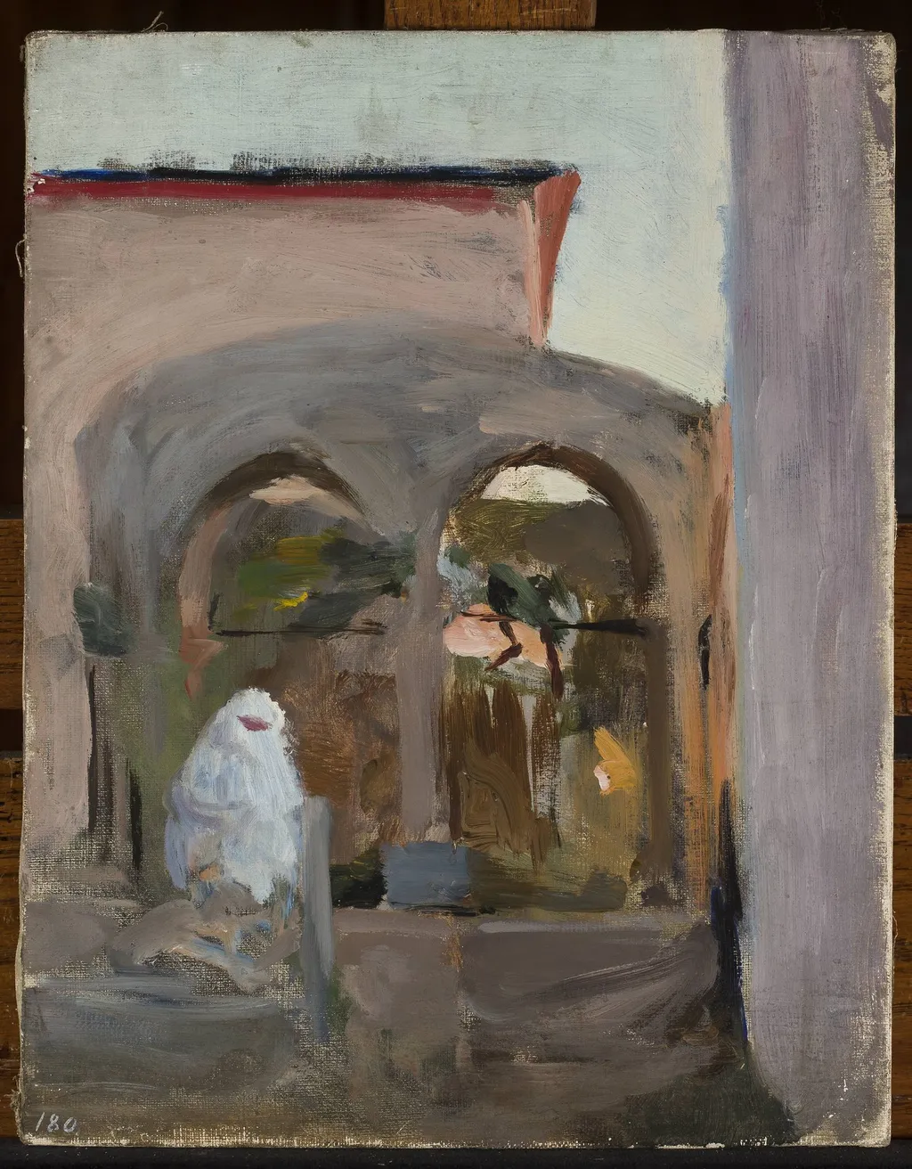 Bakhchisaray. From the journey to Crimea, by Jan Ciągliński, oil, 1897