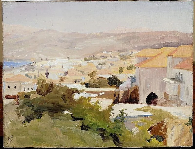 Beirut. From the journey to Palestine, by Jan Ciągliński, unspecified, 1901
