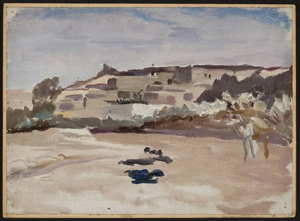 Cana of Galilee. From the journey to Palestine, by Jan Ciągliński