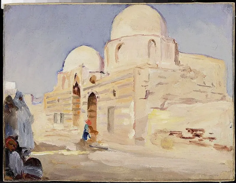 Damascus. From the journey to Palestine, by Jan Ciągliński