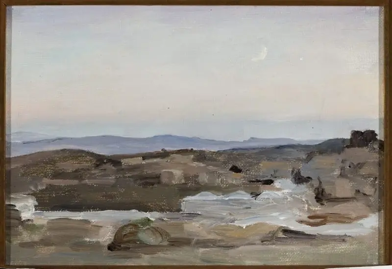 Desert – Ramallah. From the journey to Palestine, by Jan Ciągliński
