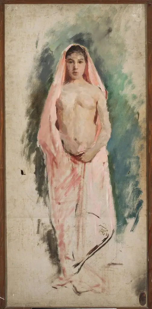 Eastern model, study, by Jan Ciągliński