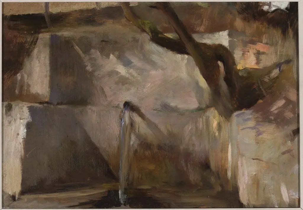 Fountain near Yalta. From the journey to Crimea, by Jan Ciągliński