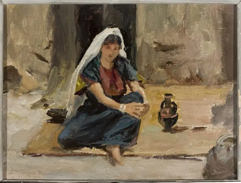 Girl from Jerusalem. From the journey to Palestine, by Jan Ciągliński