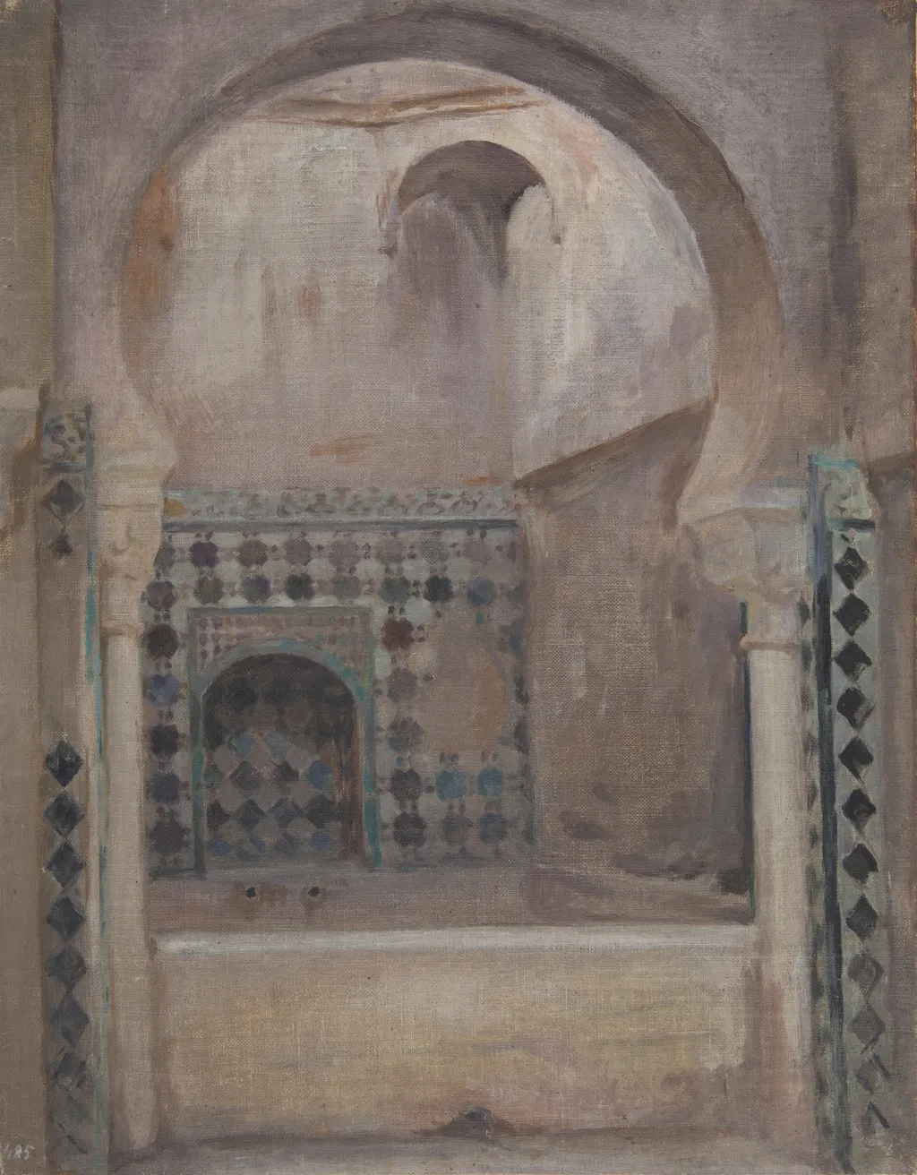 Granada (Alhambra), by Jan Ciągliński, unspecified, 1900