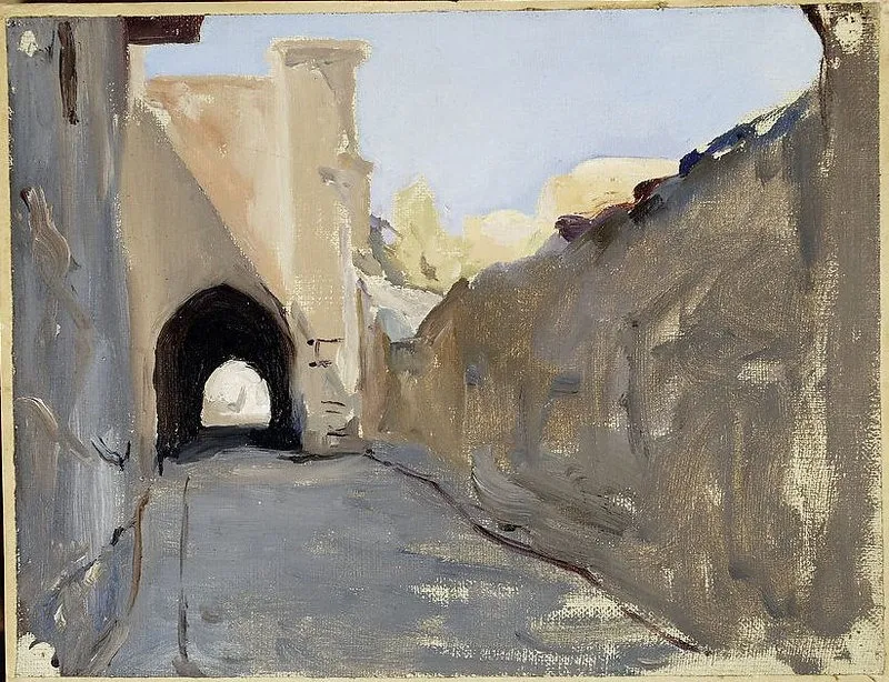 Jerusalem. From the journey to Palestine, by Jan Ciągliński, unspecified, 1901