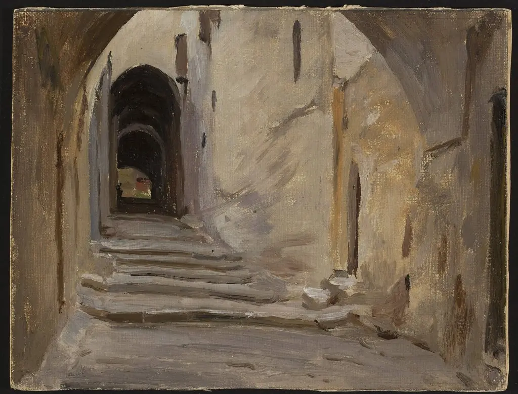 Jerusalem. From the journey to Palestine, by Jan Ciągliński