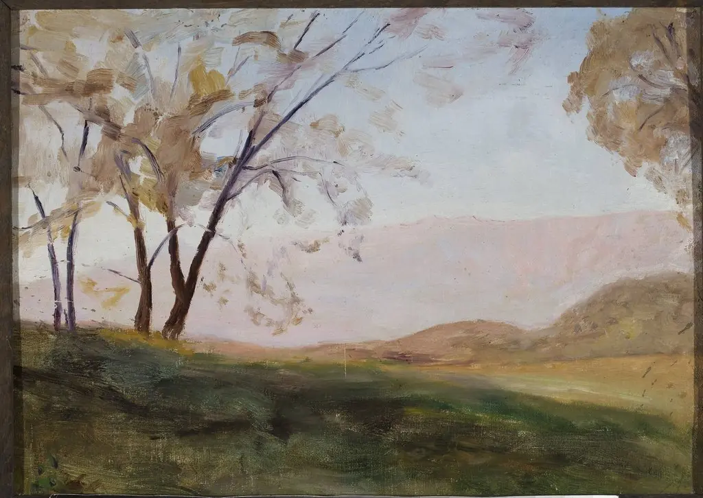 Landscape from Massandra. From the journey to Crimea, by Jan Ciągliński