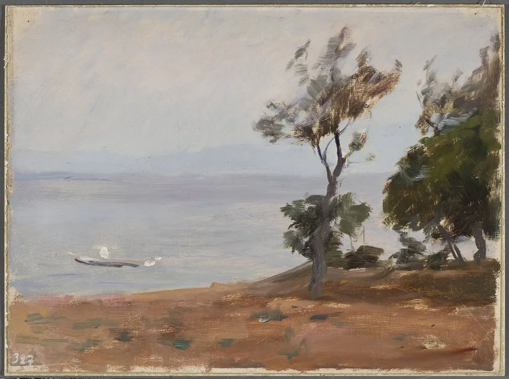 Landscape. From the journey to Constantinople, by Jan Ciągliński, unspecified, 1897
