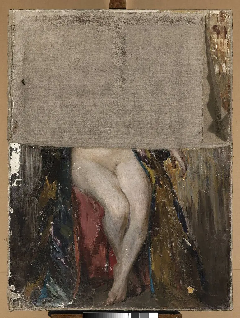 Lust – female nude, by Jan Ciągliński