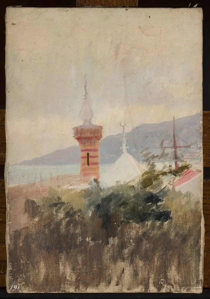 Mosque in Alupka. From the journey to Crimea, by Jan Ciągliński