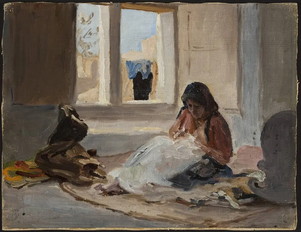 Nazareth. From the journey to Palestine, by Jan Ciągliński