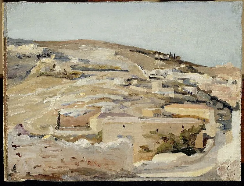 Nazareth. From the journey to Palestine, by Jan Ciągliński, unspecified, 1901