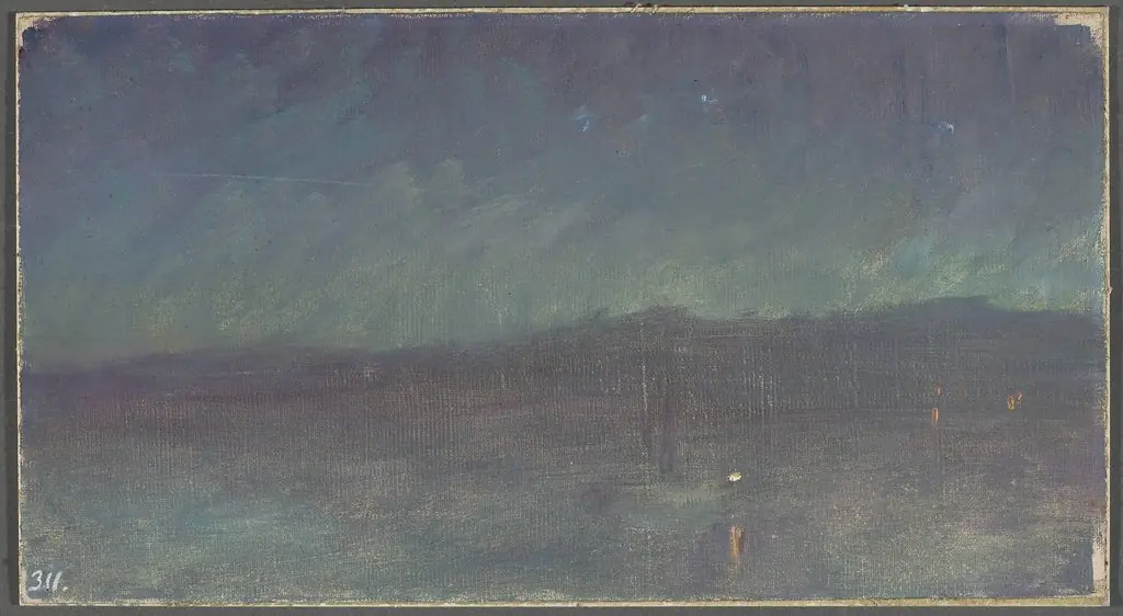 Night on the sea. From the journey to Constantinople, by Jan Ciągliński