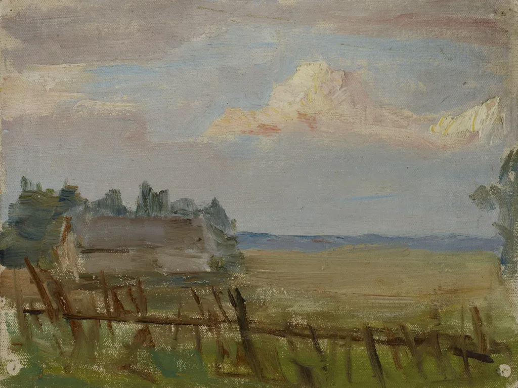 Northern Studies (The White Night – Clouds), by Jan Ciągliński, unspecified, 1910