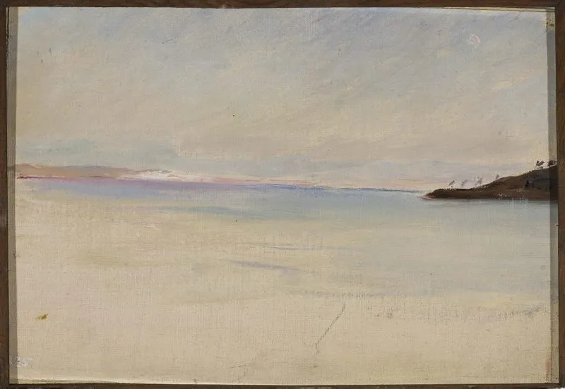 Sea. From the journey to Constantinople, by Jan Ciągliński, unspecified, 1897