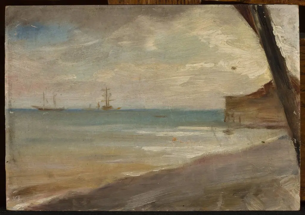Sea in Yalta. From the journey to Crimea, by Jan Ciągliński