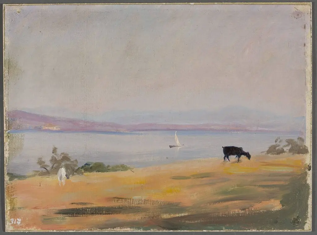 Seaside. From the journey to Constantinople, by Jan Ciągliński
