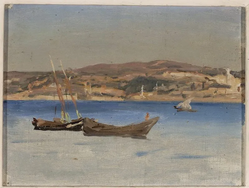 Sentoria. From the journey to Palestine, by Jan Ciągliński, unspecified, 1901