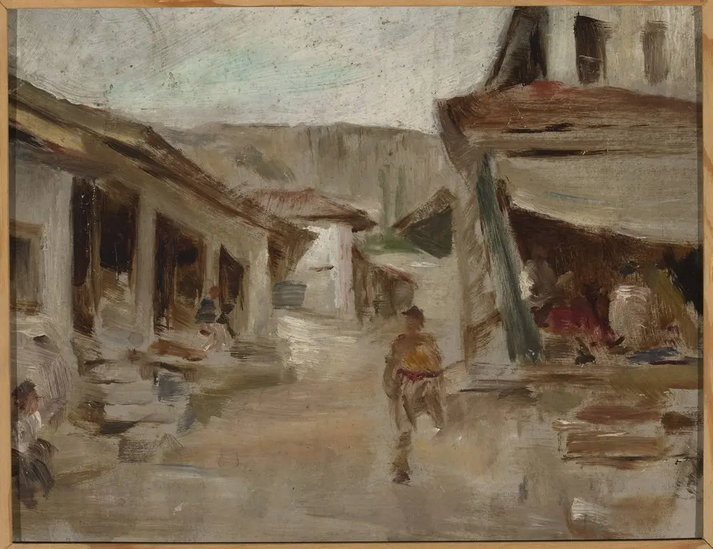 Street – Bakhchisaray. From the journey to Crimea, by Jan Ciągliński